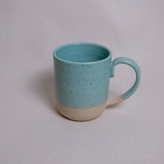 Tall Loop Handle Mug - Seafoam Satin